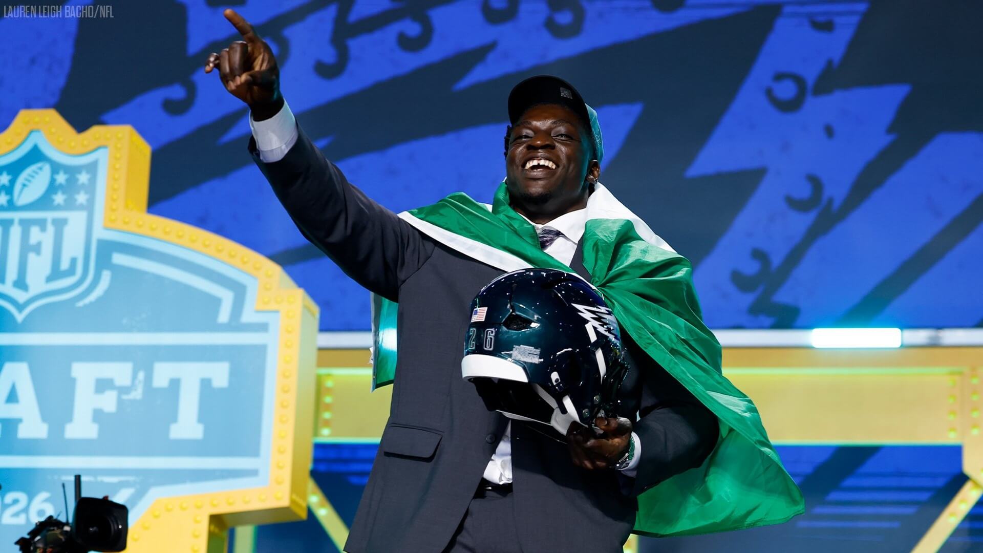 Nigerian Uar Bernard Drafted by Eagles: Historic 2026 NFL Milestone for Africa