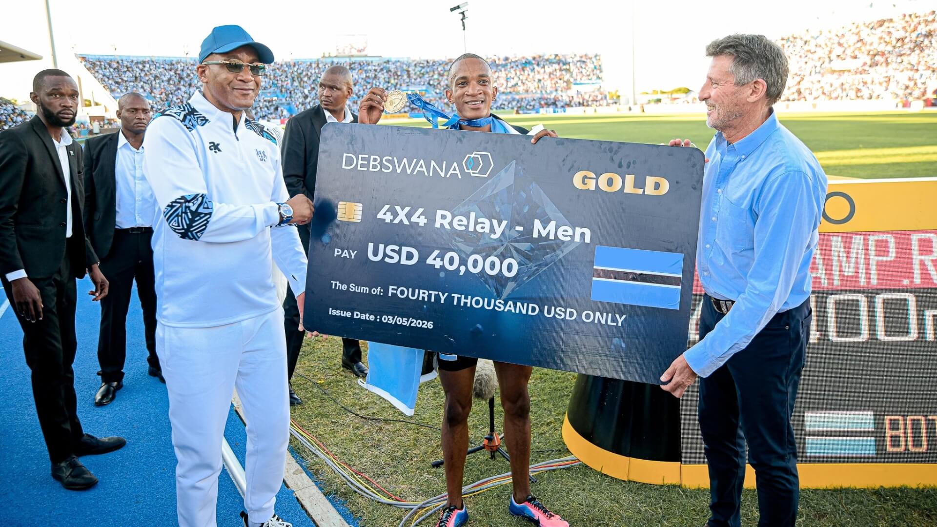 Botswana Makes African History at World Athletics Relays 2026