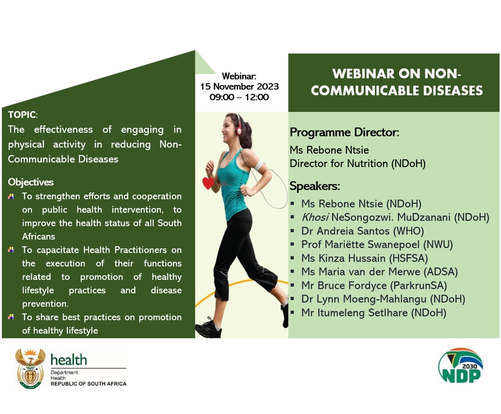 The effectiveness of engaging in physical activity in reducing Non Communicable Diseases | Department of Health Knowledge Hub