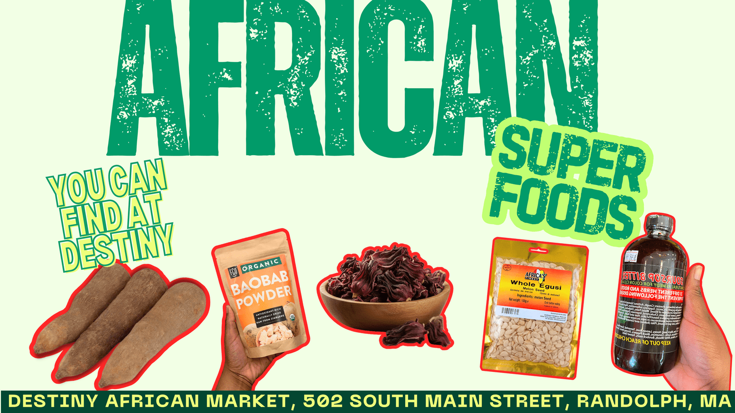 Discover African Superfoods at Destiny — Destiny African Market