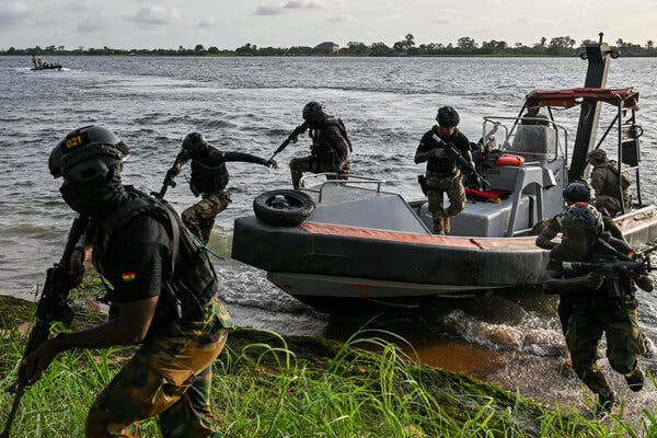 West African Commandos Train to Battle Terrorists by Land and Sea - The New  York Times