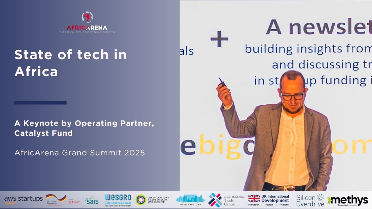 The State of tech in Africa 2025 | A Keynote by Maxime Bayen