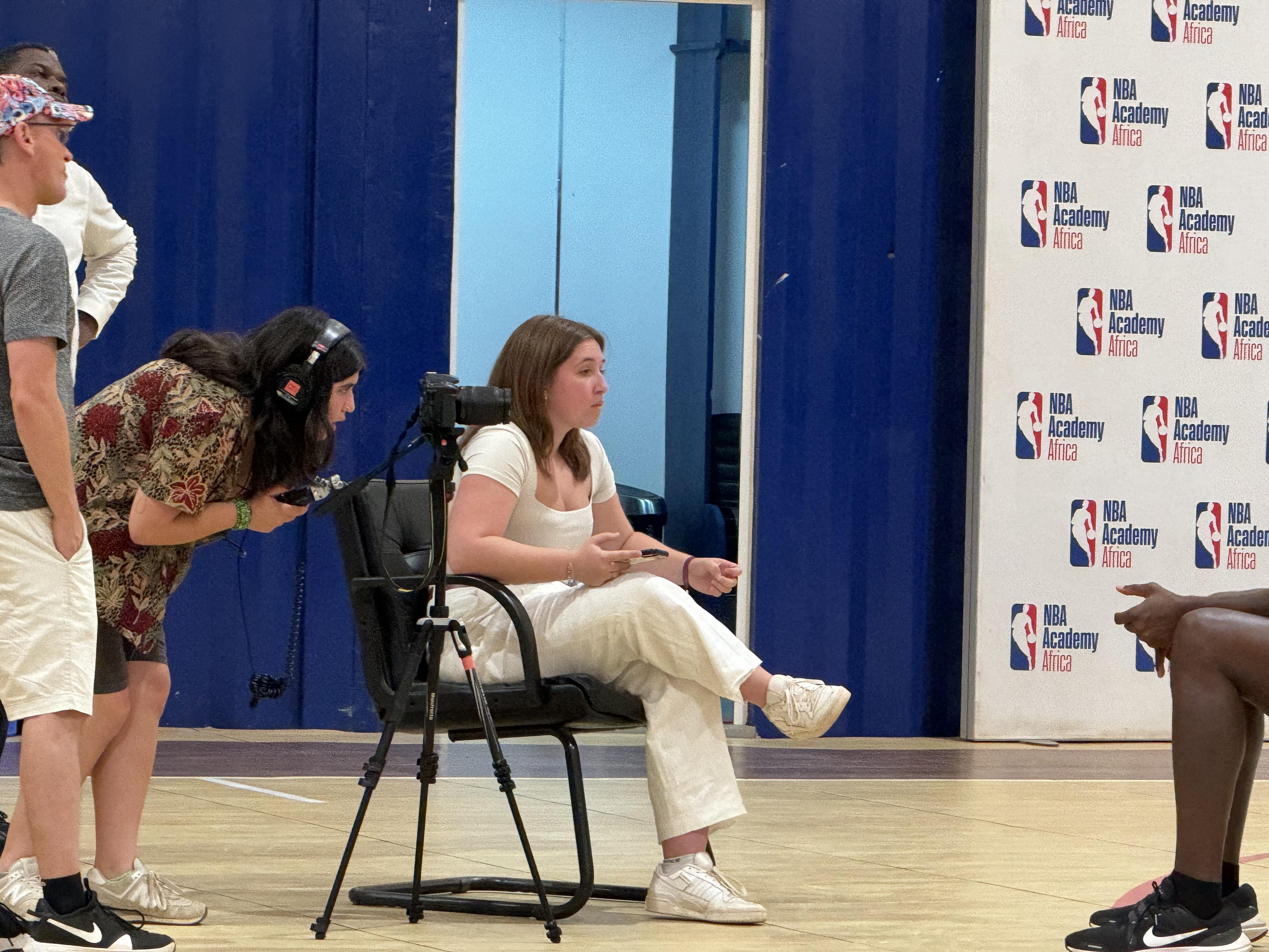Behind the Scenes of "From Africa: Pathways to the NBA," a Povich Center  Documentary | Philip Merrill College of Journalism
