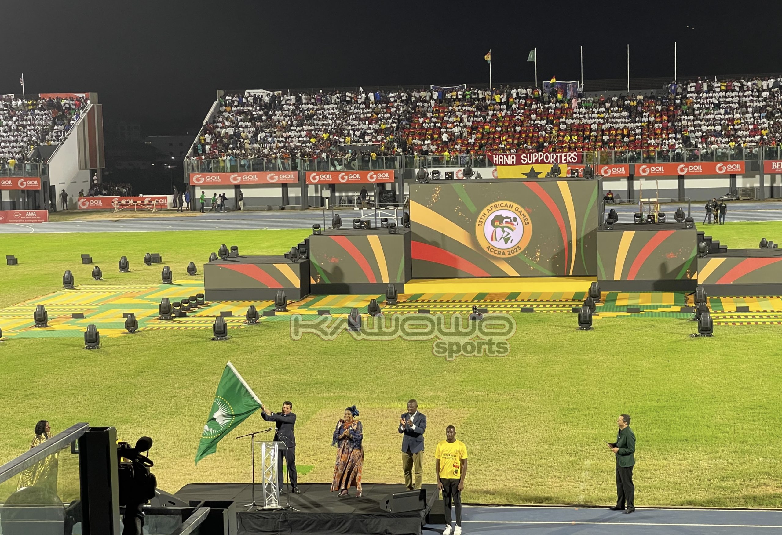 Ghana hands over baton to Egypt for next African Games edition