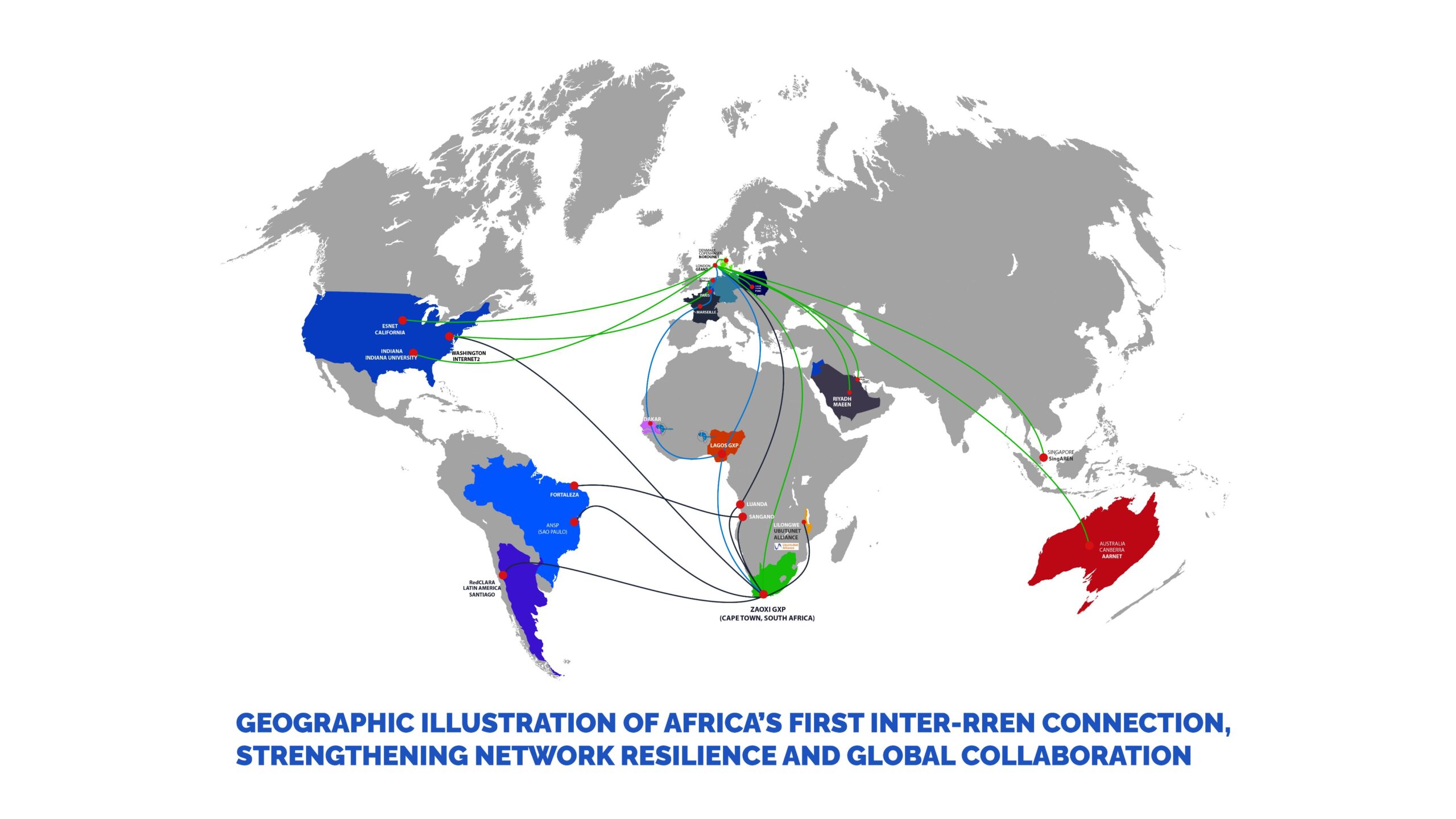 Africa's Research and Education Networks achieve historic Lagos-Cape Town Interconnection | AfricaConnect3