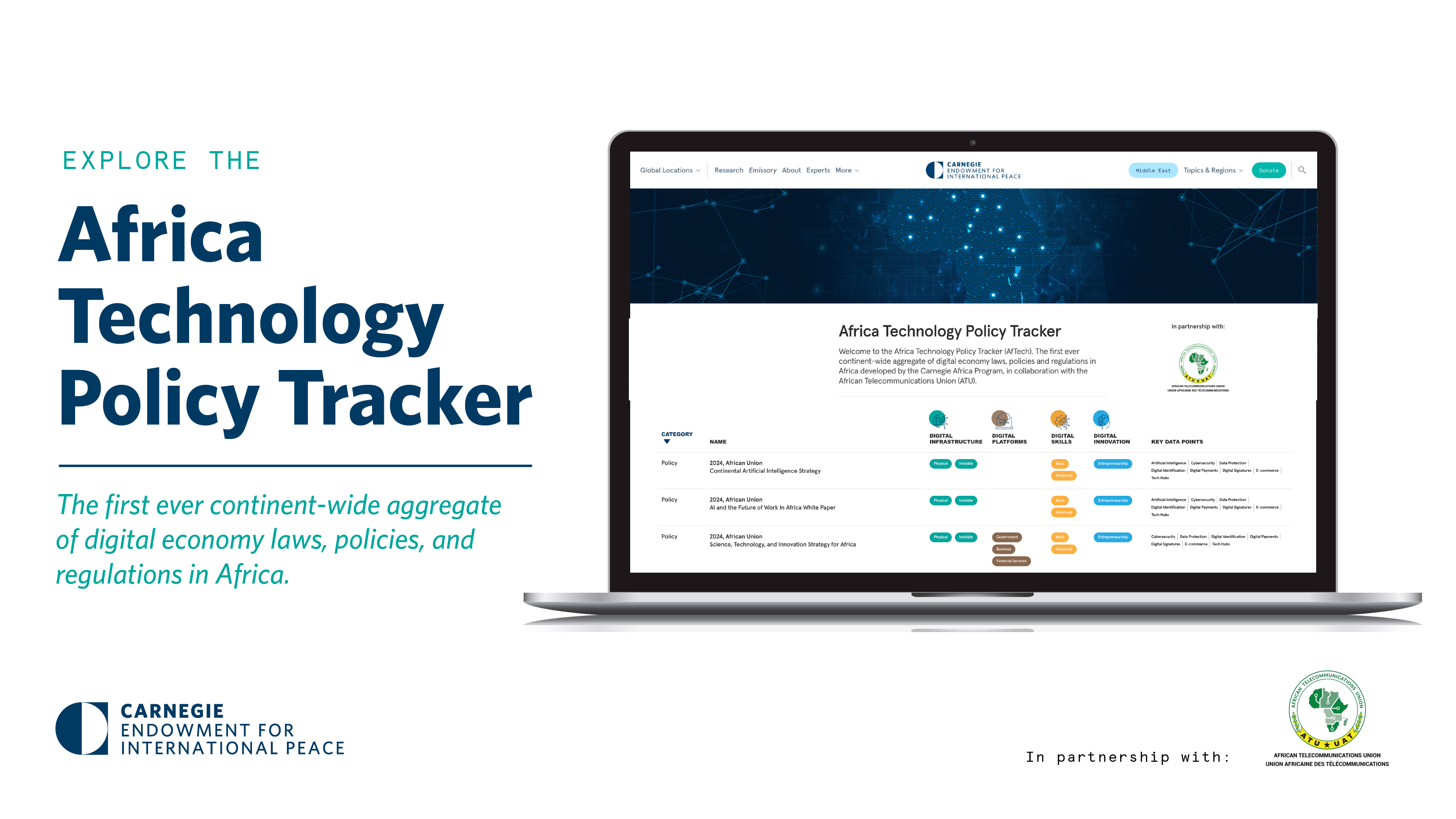 Africa Technology Policy Tracker | Carnegie Endowment for International Peace