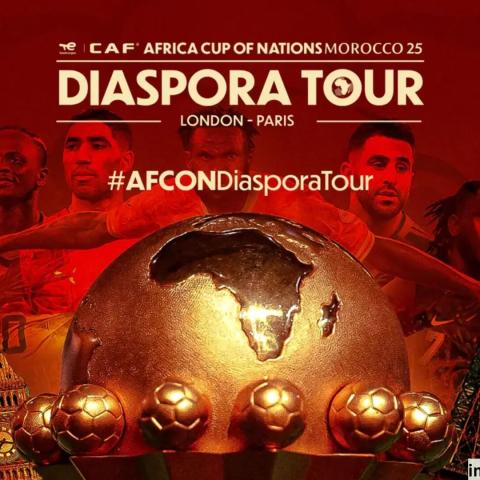 CAF Launches TotalEnergies AFCON Morocco 2025 Diaspora Tour to London and Paris