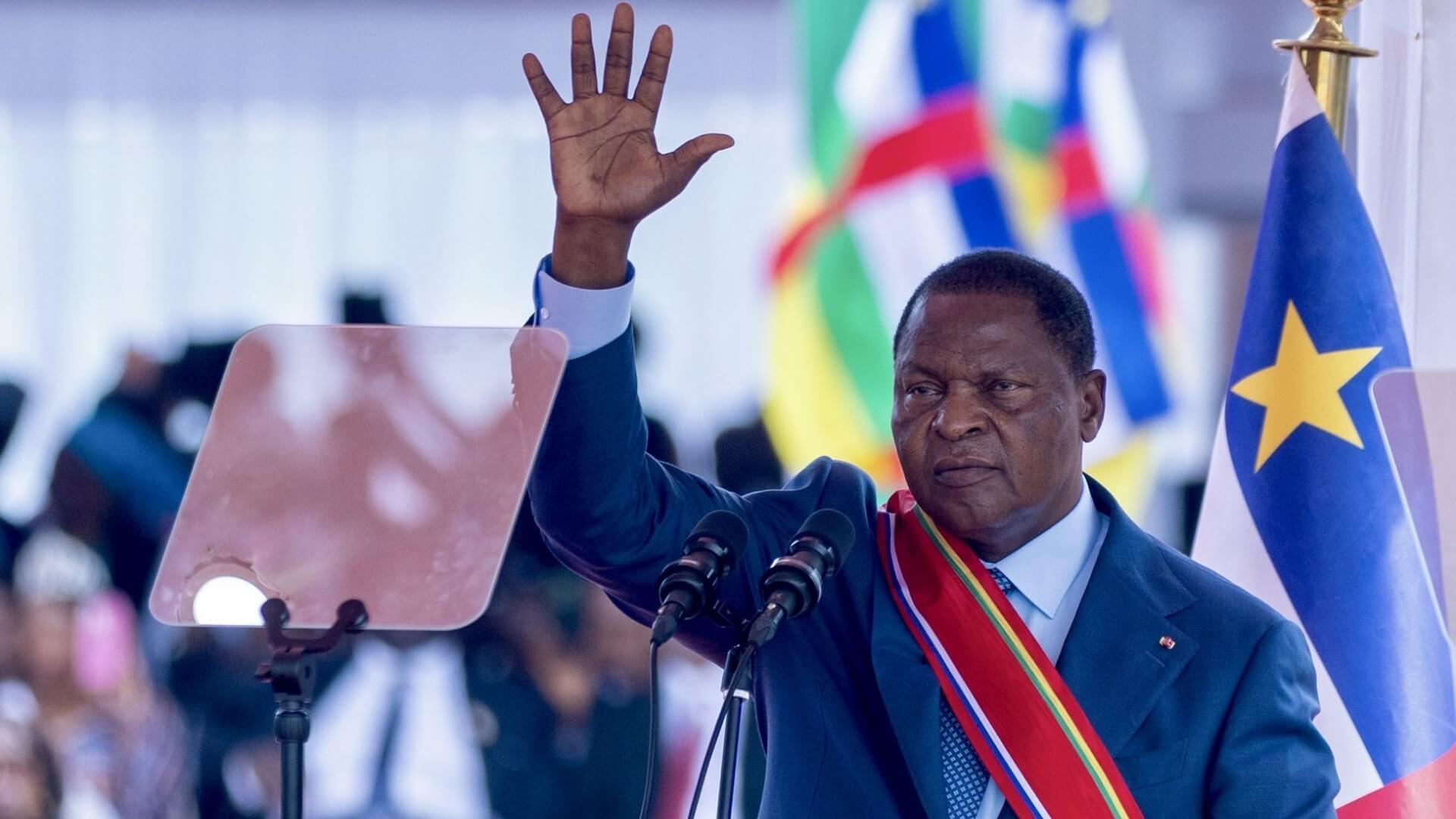 Touadéra Sworn In For Third Term In Central African Republic