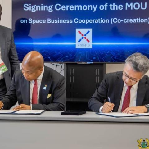 Ghana, Japan Sign Historic Space Deal, Advancing Tech and Development