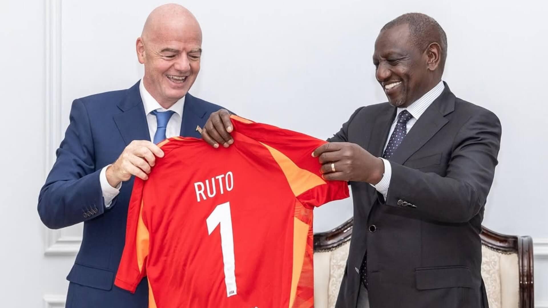 FIFA President Infantino Seals $4.6M Technical Centre Deal with Kenya's Ruto in Historic Nairobi Visit