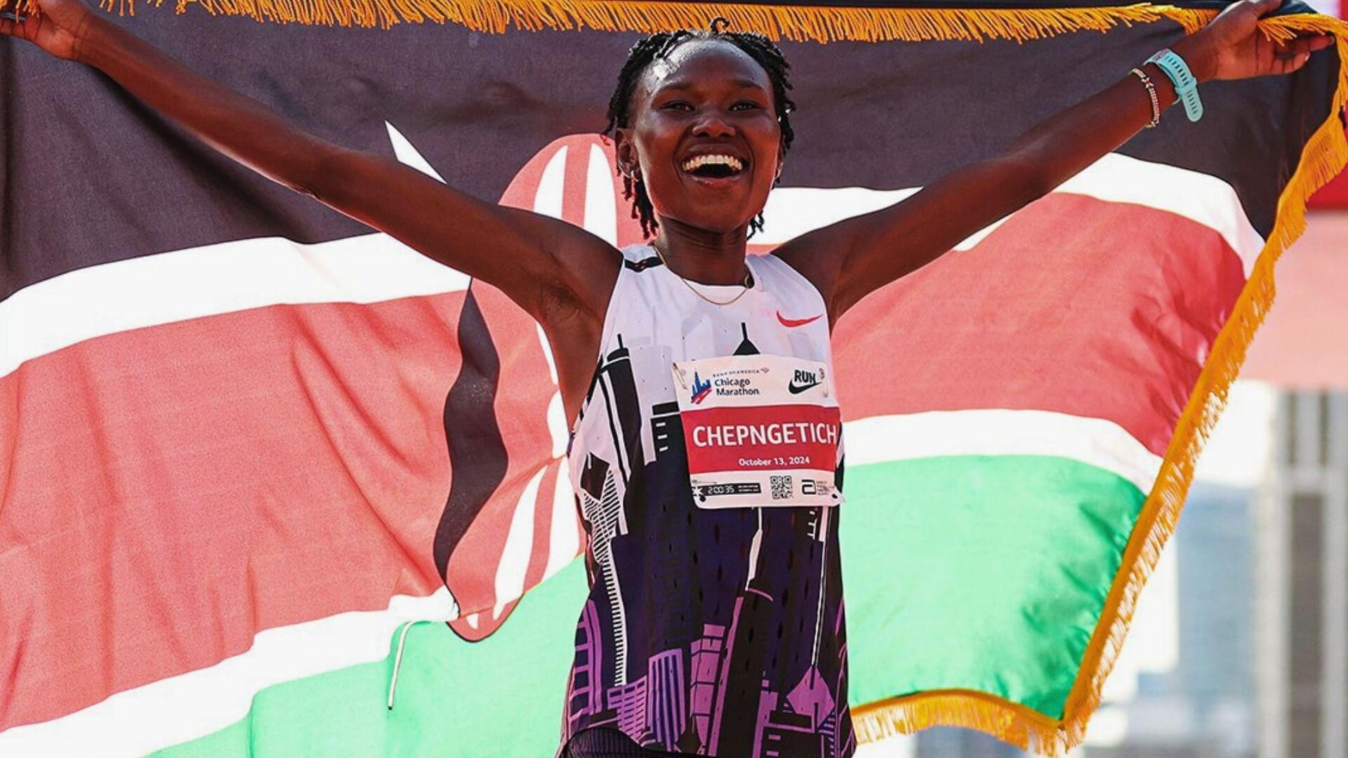 Kenya’s Ruth Chepngetich Faces Provisional Suspension for Doping Violation
