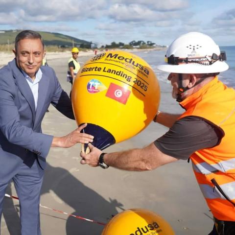Tunisia Becomes First African Nation to Host MEDUSA Submarine Cable Landing