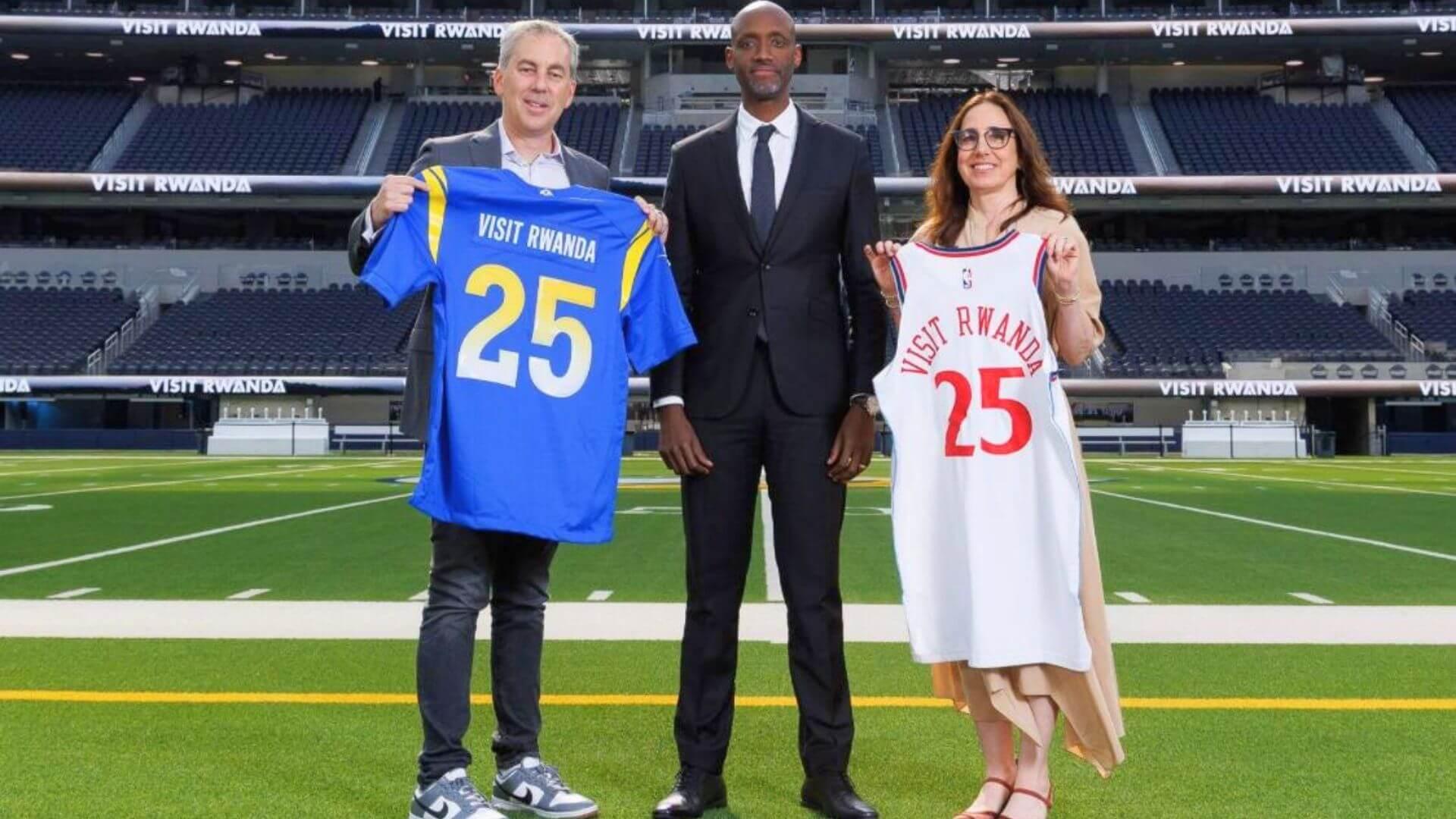 Visit Rwanda Breaks New Ground as First African Tourism Brand to Sponsor NBA and NFL Teams